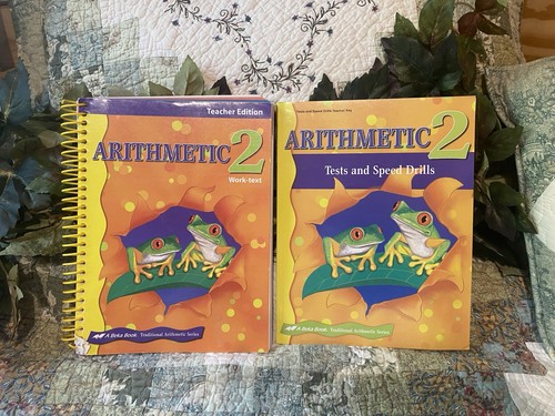 Abeka arithmetic work - work, text