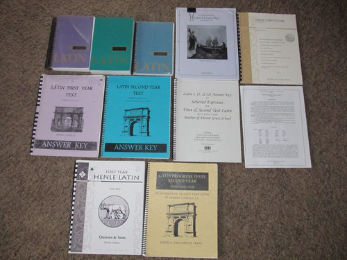 First and second year latin - first,