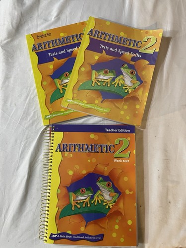 Beka book arithmetic tests - a,