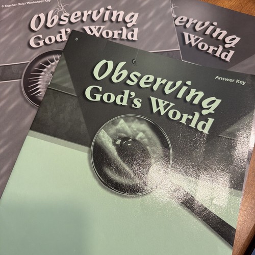 Lot abeka observing - abeka, god's