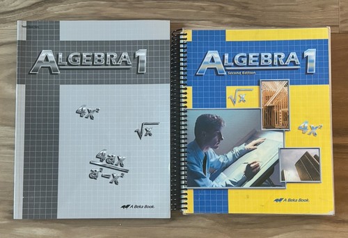 Abeka algebra homeschool - algebra,