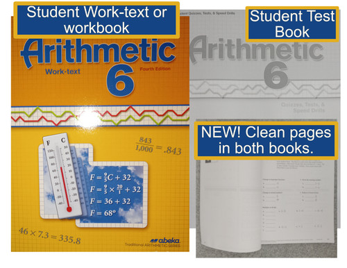 Abeka arithmetic grade - grade, 6
