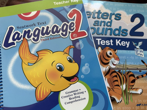 Beka book seatwork text - book,